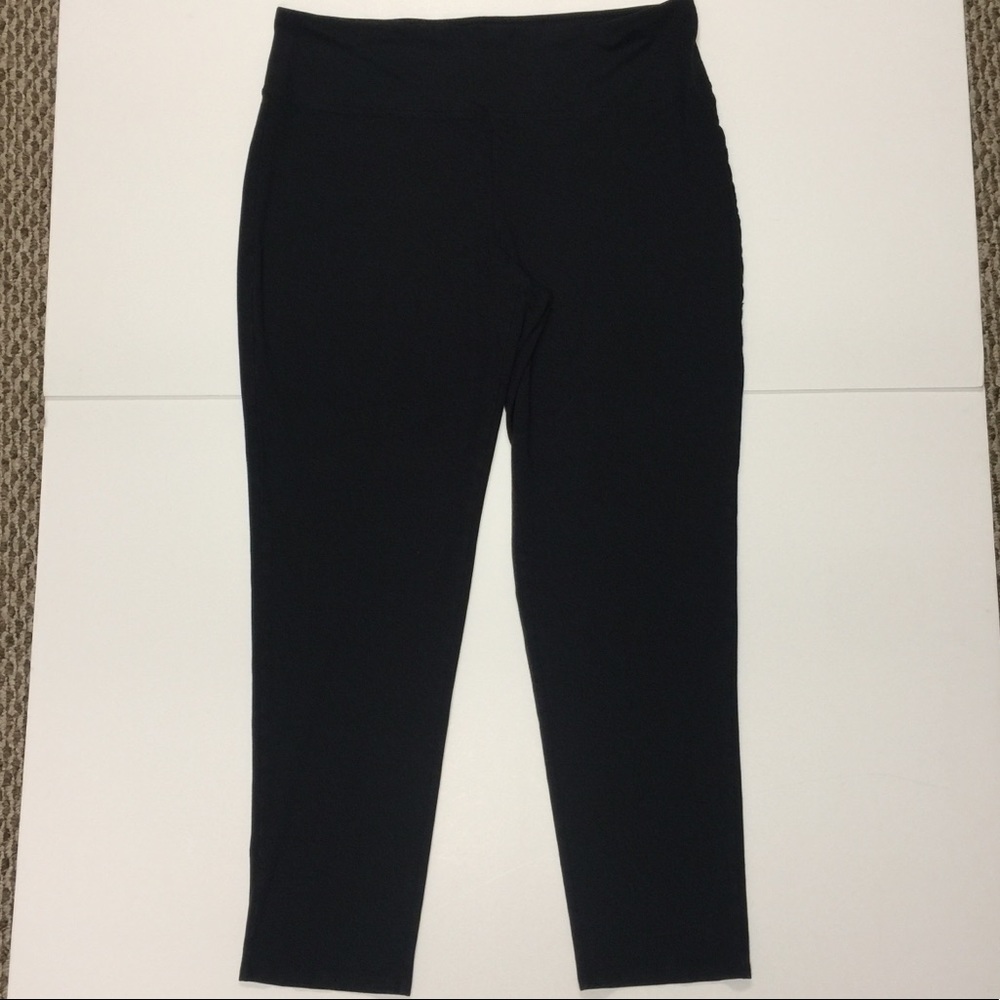 J. JILL Wearever Collection XL Black Stretch Pants